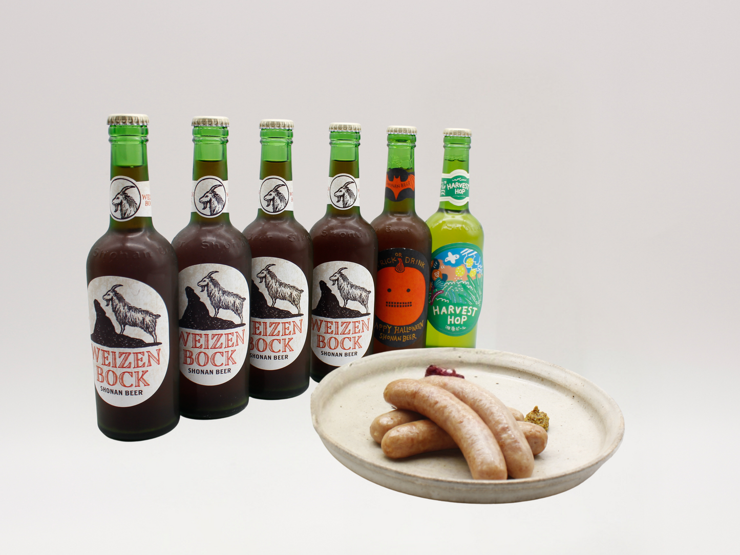 季節のビール6本+おつまみ